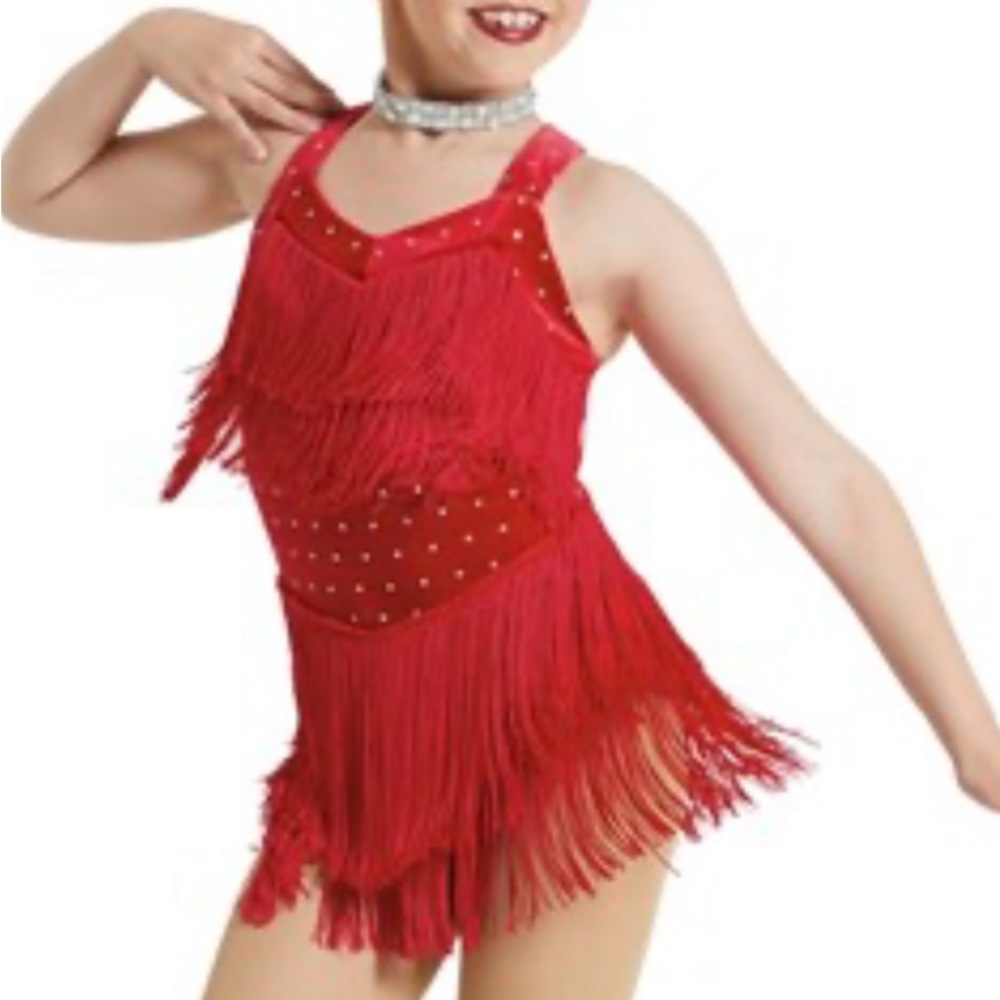 Weismann Showtime RED “All That Jazz” Costume  size AS
